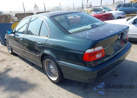 2001 BMW 525Ia z USA, uszkodzony, nr VIN WBADT43401GF55778